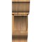 Ekena Millwork Thorton Traditional Rough Sawn Bracket w/ Offset Brace, Western Red Cedar, 8"W x 20"D x 20"H BKT0806X20X20THR01RWR - alternate 3